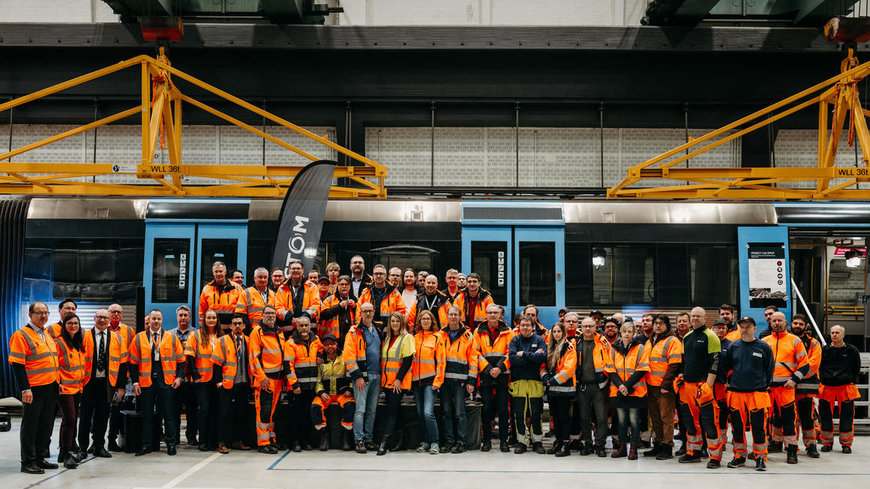 Alstom successfully completes modernisation of 270 cars for Stockholm metro